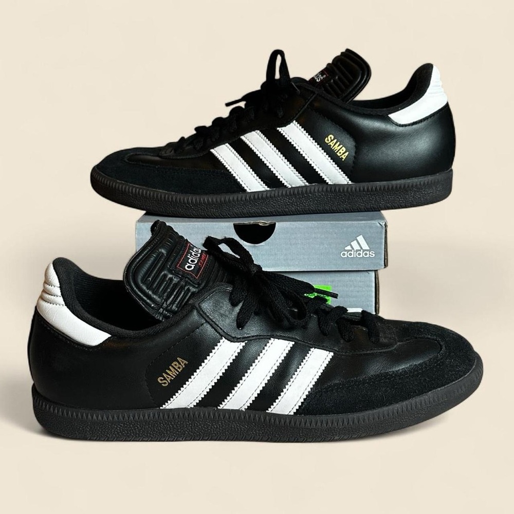 Adidas Samba Classic Black and Brown